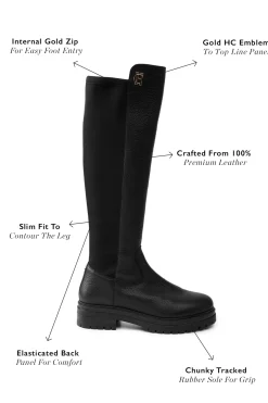 Holland Cooper Boots|Bestsellers-Albany Chunky Boot