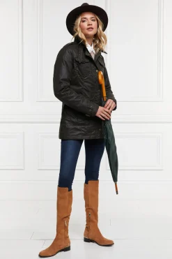 Holland Cooper Jackets|Country Collection-Alma Wax Artillery Jacket