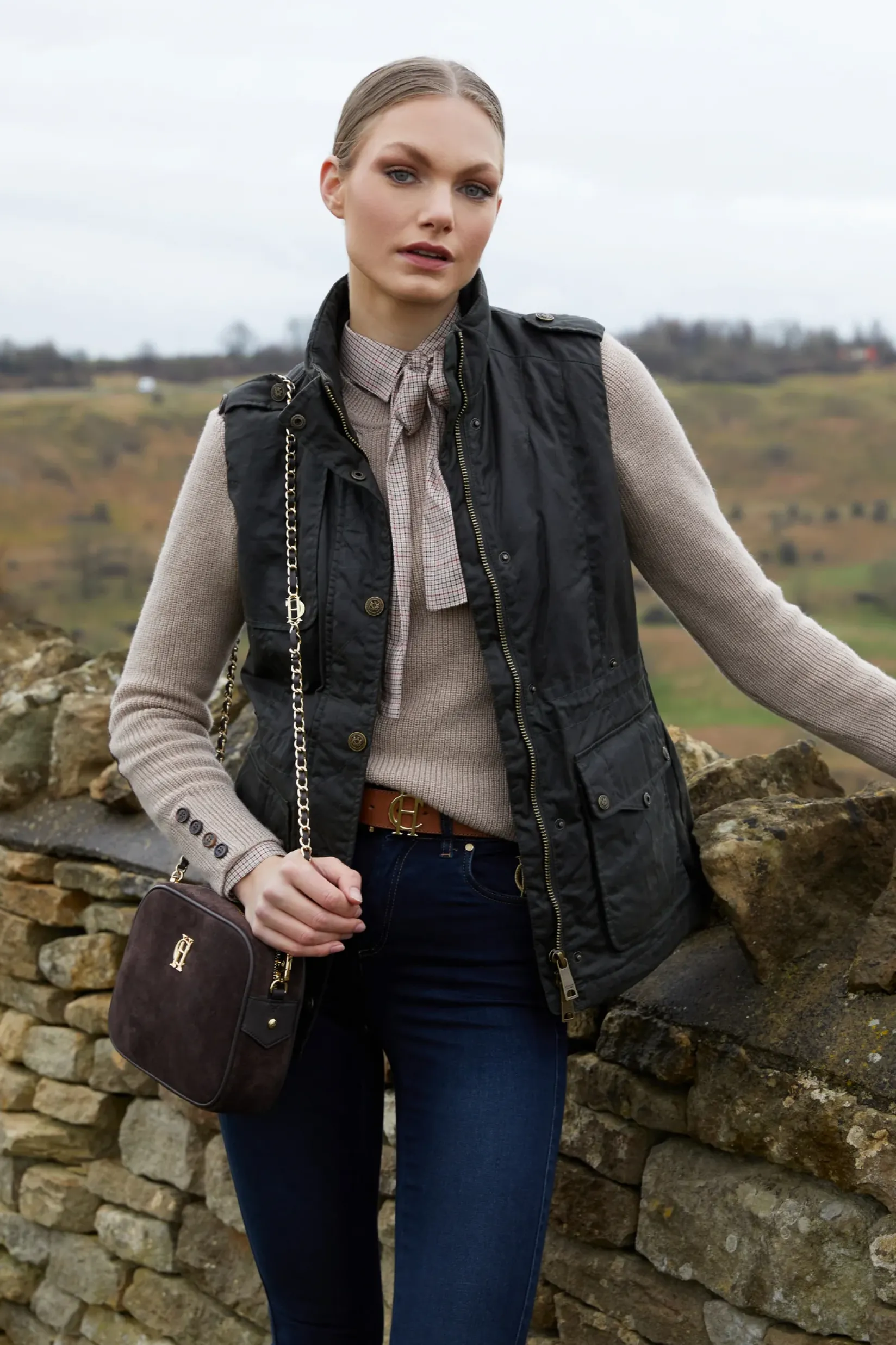 Holland Cooper Gilets|Shop By Product-Alma Wax Gilet