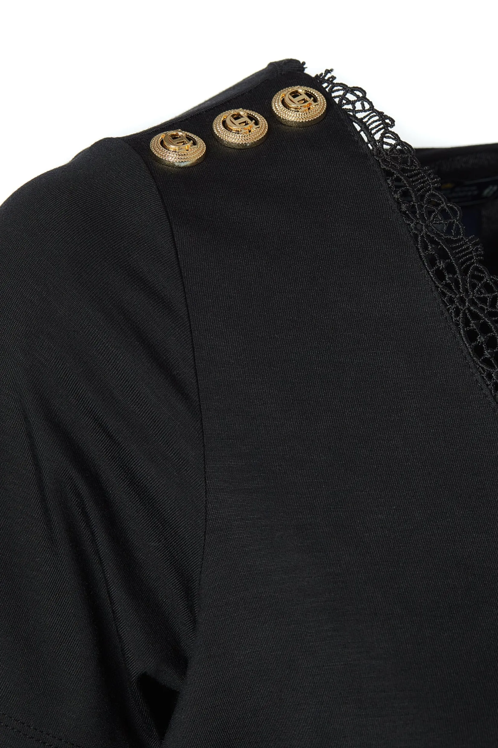 Holland Cooper Tees|Tops-Amelia Tee Black