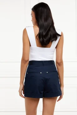 Holland Cooper Shorts|Back In Stock-Amoria Tailored Short Ink Navy