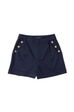 Holland Cooper Shorts|Back In Stock-Amoria Tailored Short Ink Navy