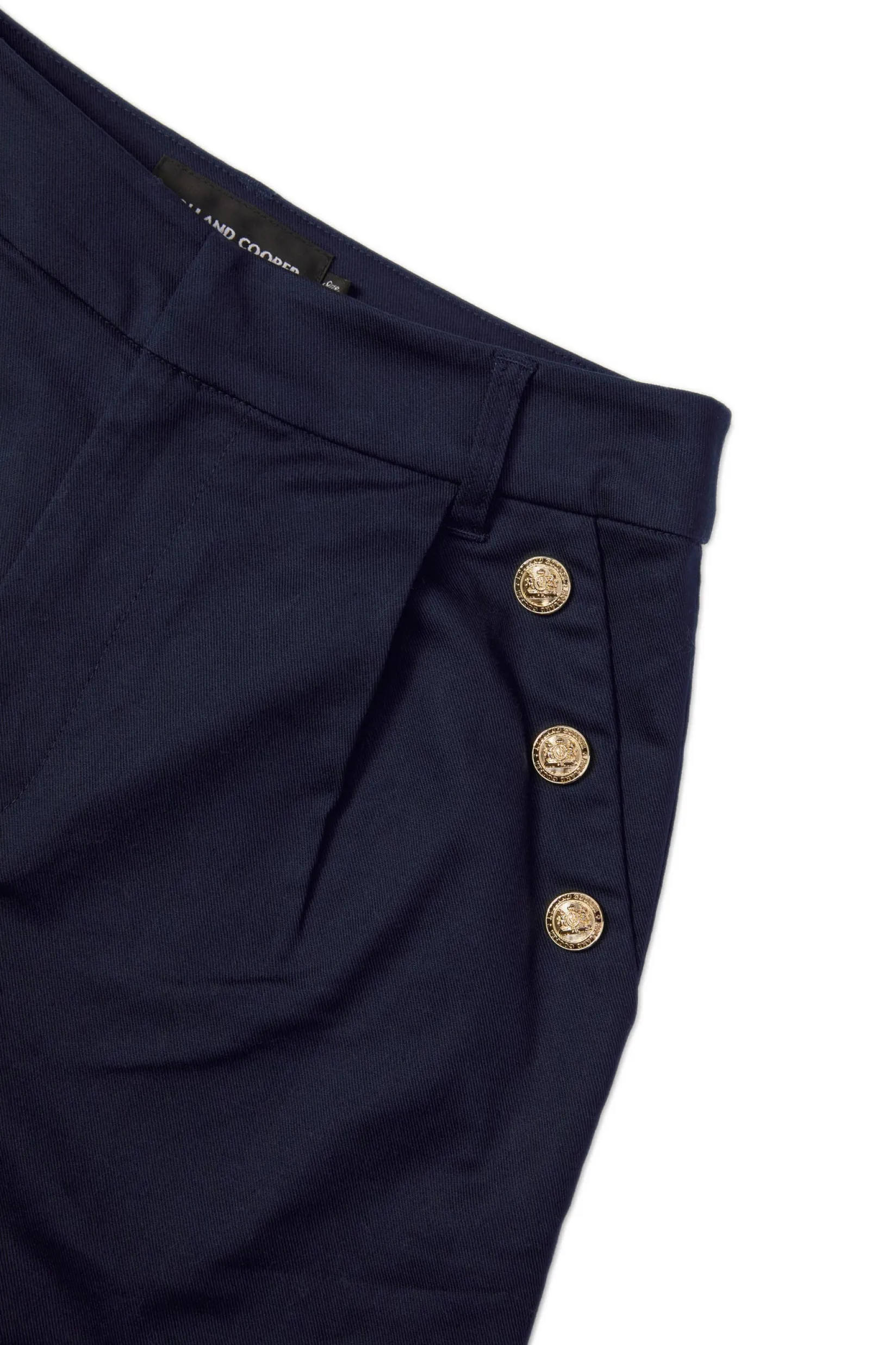 Holland Cooper Shorts|Back In Stock-Amoria Tailored Short Ink Navy