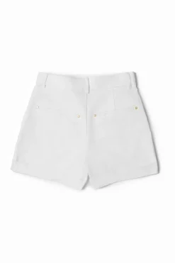 Holland Cooper Shorts|Back In Stock-Amoria Tailored Short White
