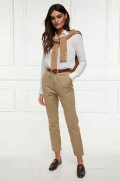 Holland Cooper Trousers-Arnesby Chino Stone