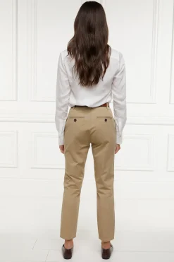 Holland Cooper Trousers-Arnesby Chino Stone