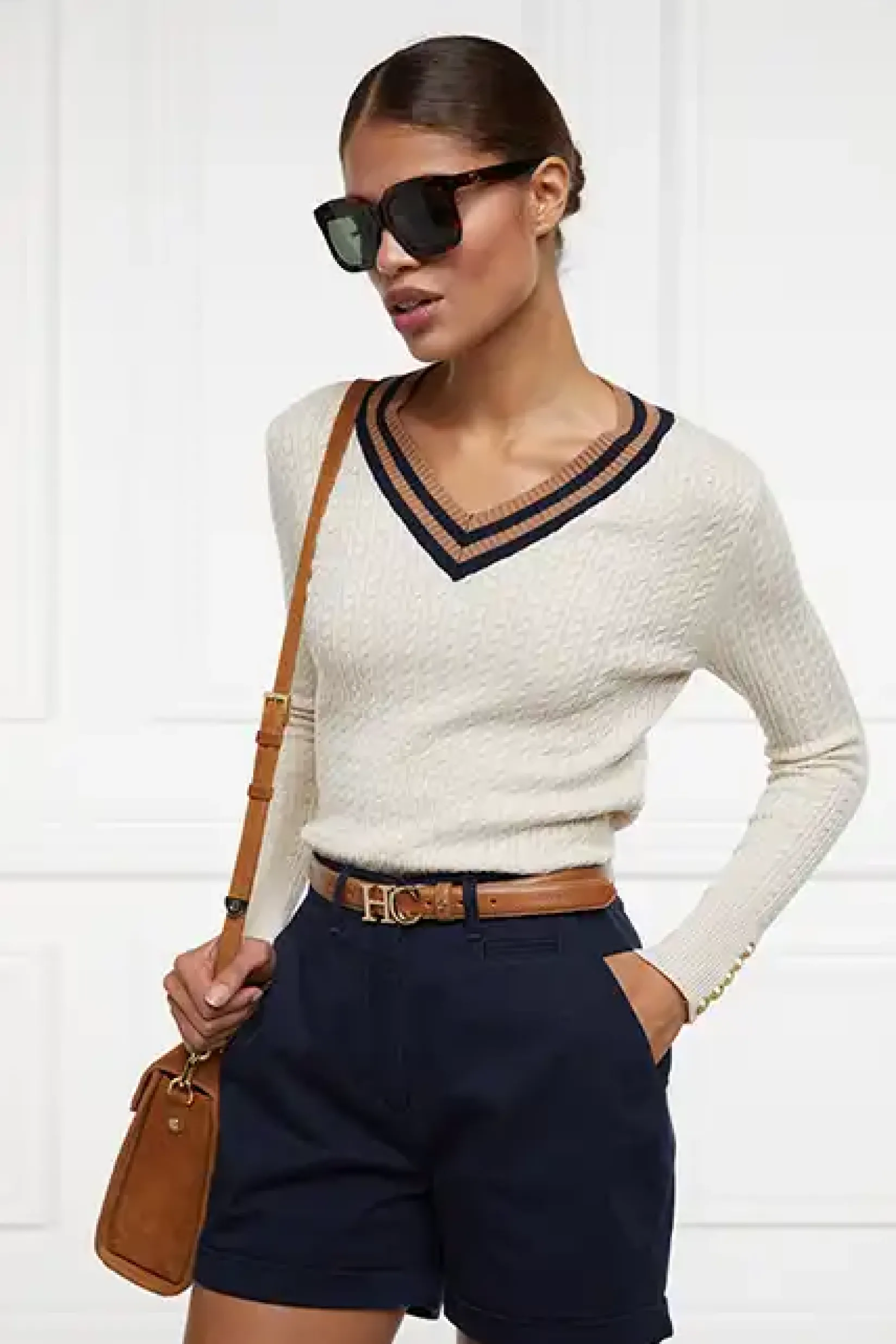 Holland Cooper Shorts|Shop By Product-Arnesby Chino Short Ink Navy