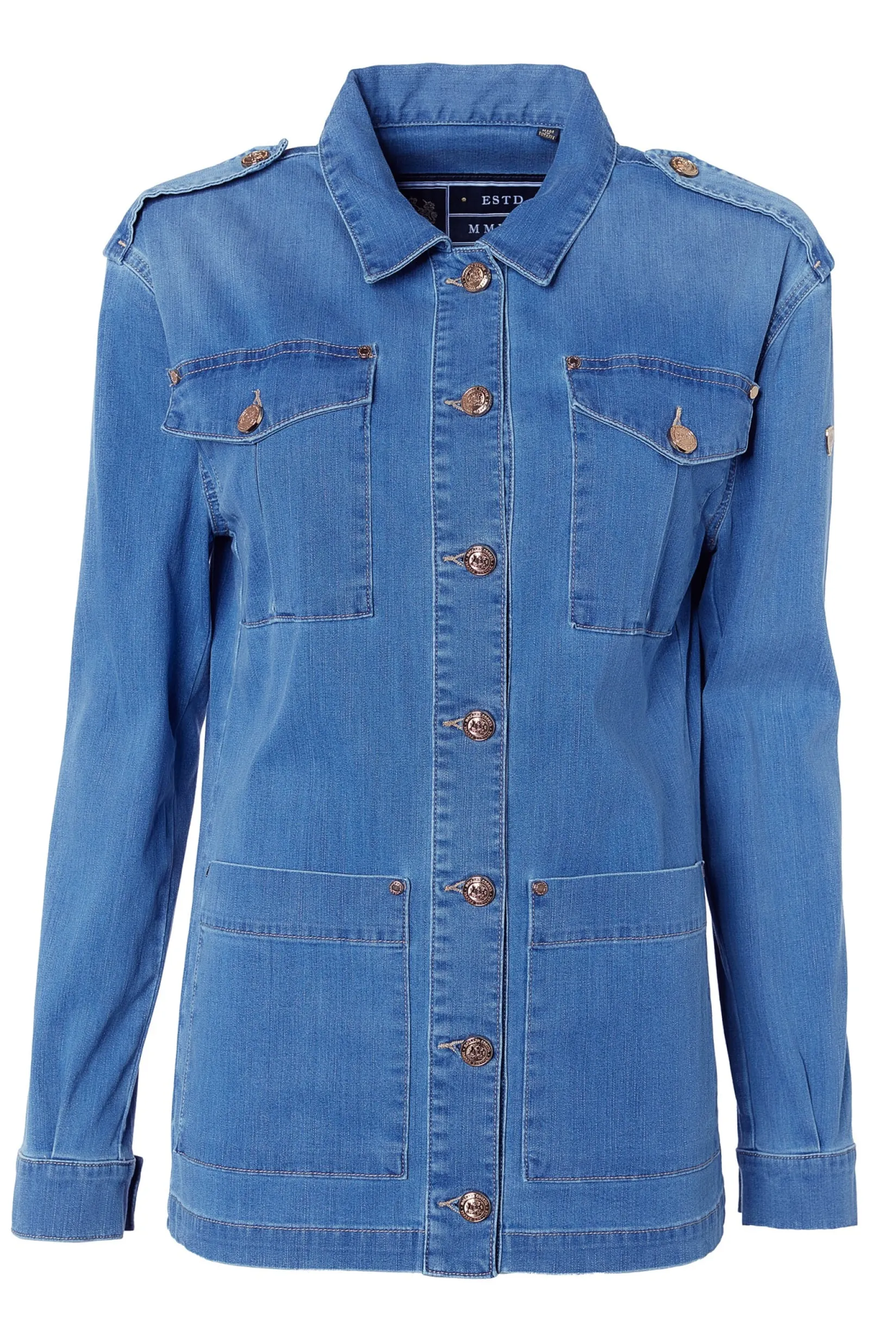 Holland Cooper Jackets|Seasonal Inspiration-Artillery Jacket Denim