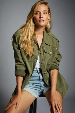Holland Cooper Jackets-Artillery Jacket Hunter Green