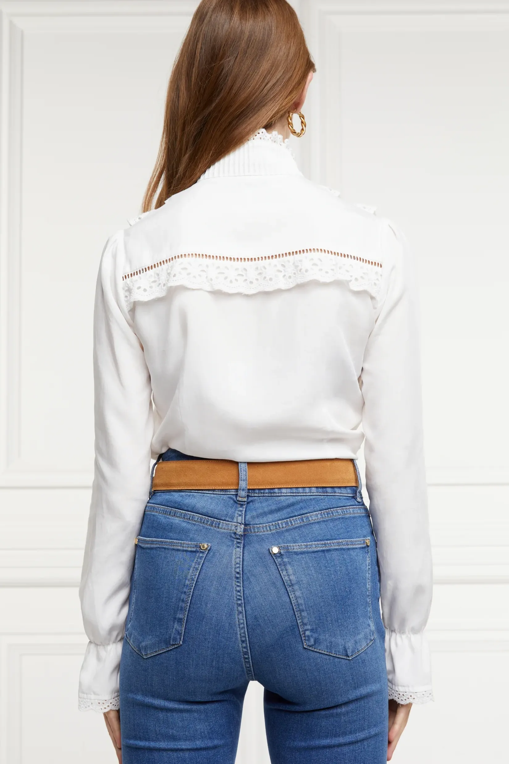Holland Cooper Shirts & Blouses|Country Collection-Audley Lace Blouse