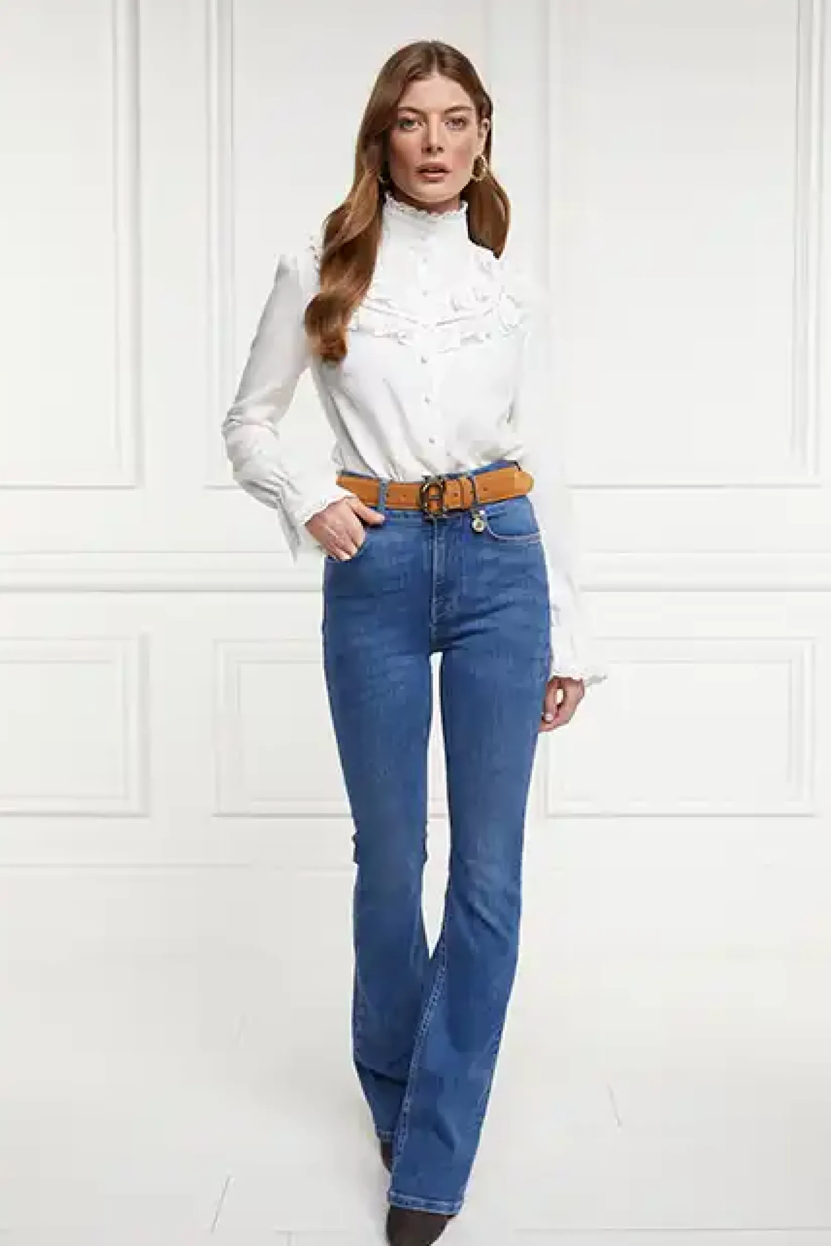 Holland Cooper Shirts & Blouses|Country Collection-Audley Lace Blouse