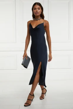 Holland Cooper Gifts For Her|Dresses-Aurora Satin Dress