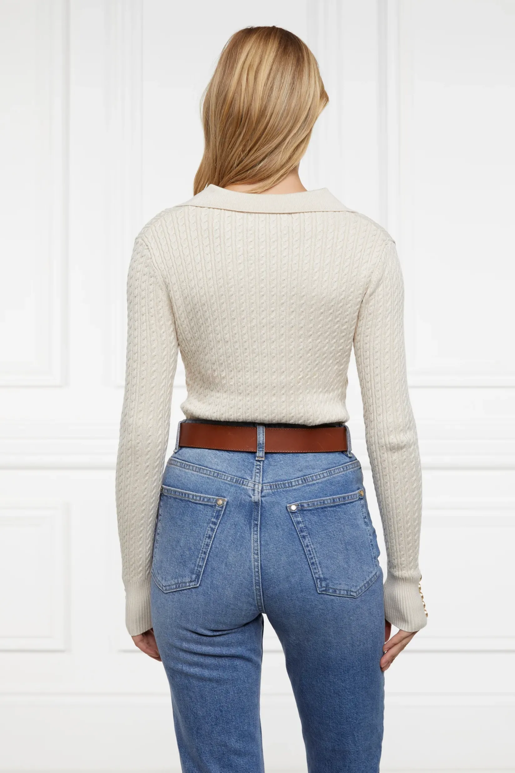 Holland Cooper Knitwear|Shop By Product-Ava Knit Almond