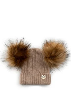 Holland Cooper Little Gifting|Bobble Hats-Baby Bobble Hat Camel