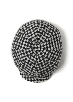 Holland Cooper Gifts For Him|Accessories-Baker Boy Cap Houndstooth