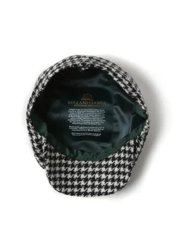 Holland Cooper Gifts For Him|Accessories-Baker Boy Cap Houndstooth