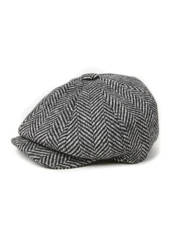 Holland Cooper Gifts For Him|Accessories-Baker Boy Cap Houndstooth