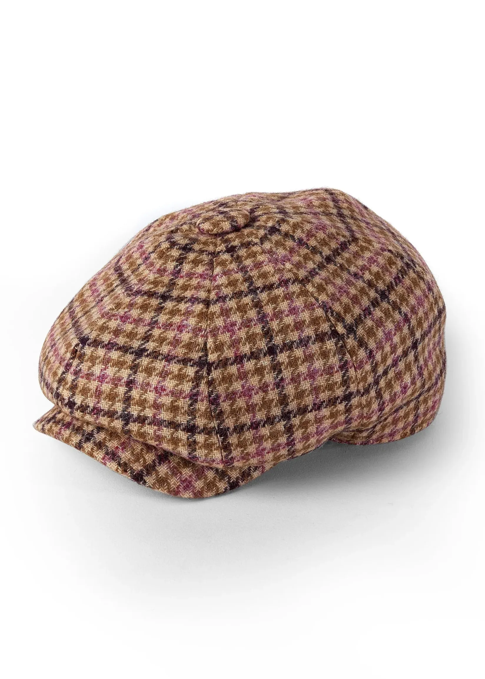 Holland Cooper In Stock Tailoring-Baker Boy Cap Sudeley Pink