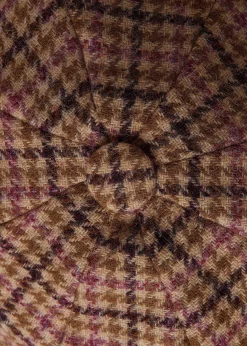 Holland Cooper In Stock Tailoring-Baker Boy Cap Sudeley Pink