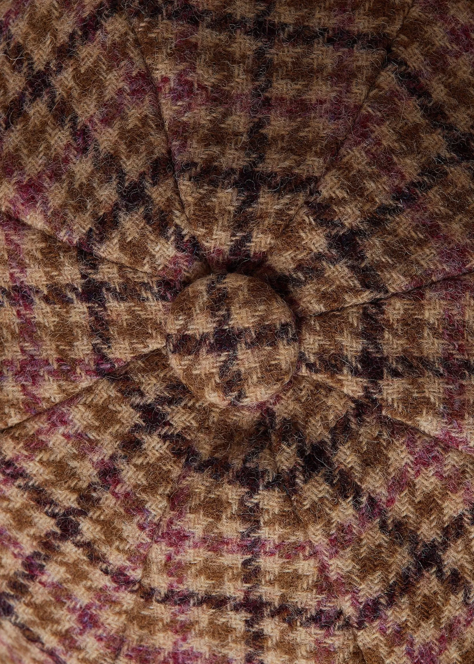 Holland Cooper In Stock Tailoring-Baker Boy Cap Sudeley Pink