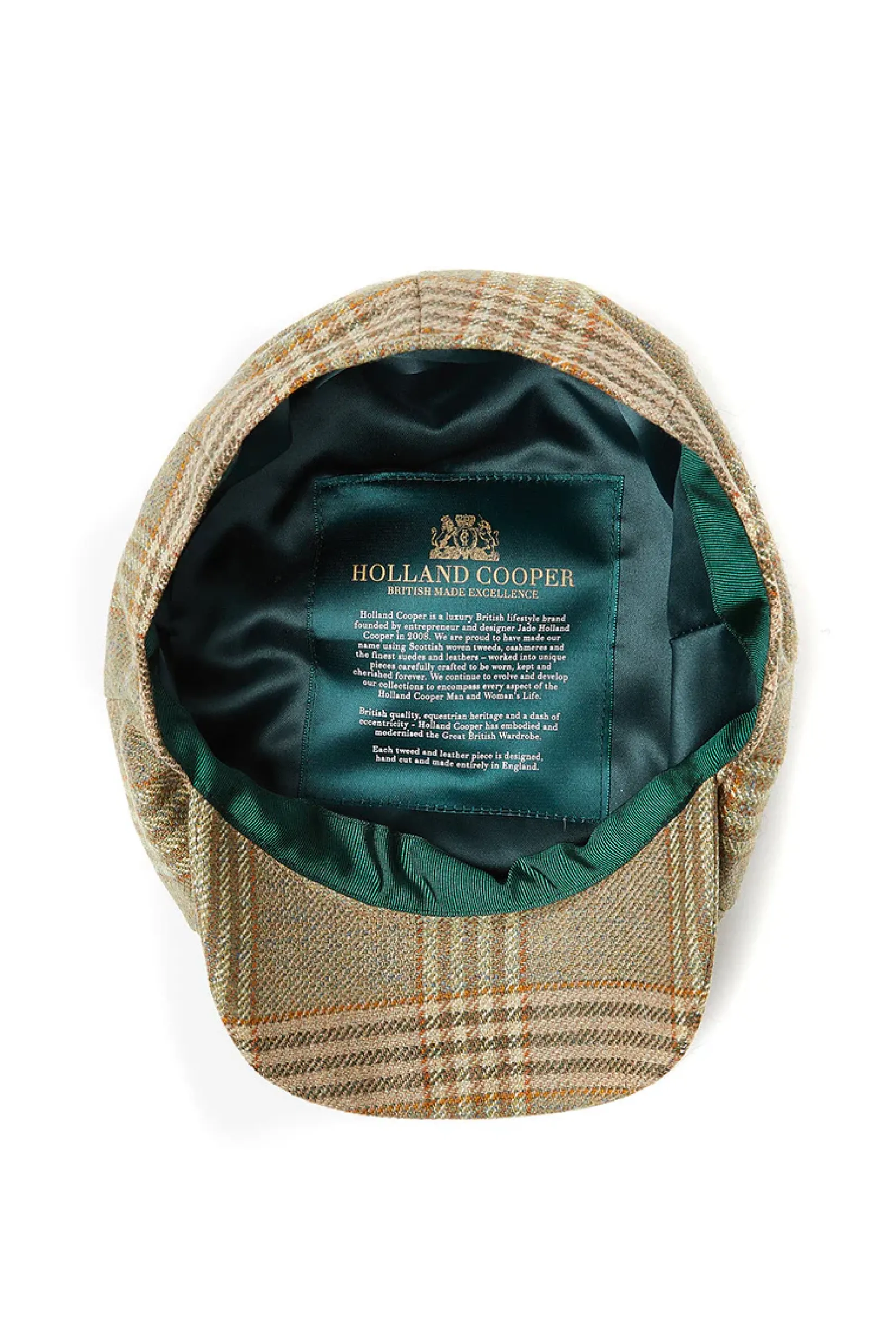 Holland Cooper Accessories|Shop Men-Baker Boy Cap Leveret