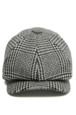 Holland Cooper Baker Boys|Baker Boys-Baker Boy Cap Prince of Wales Mono