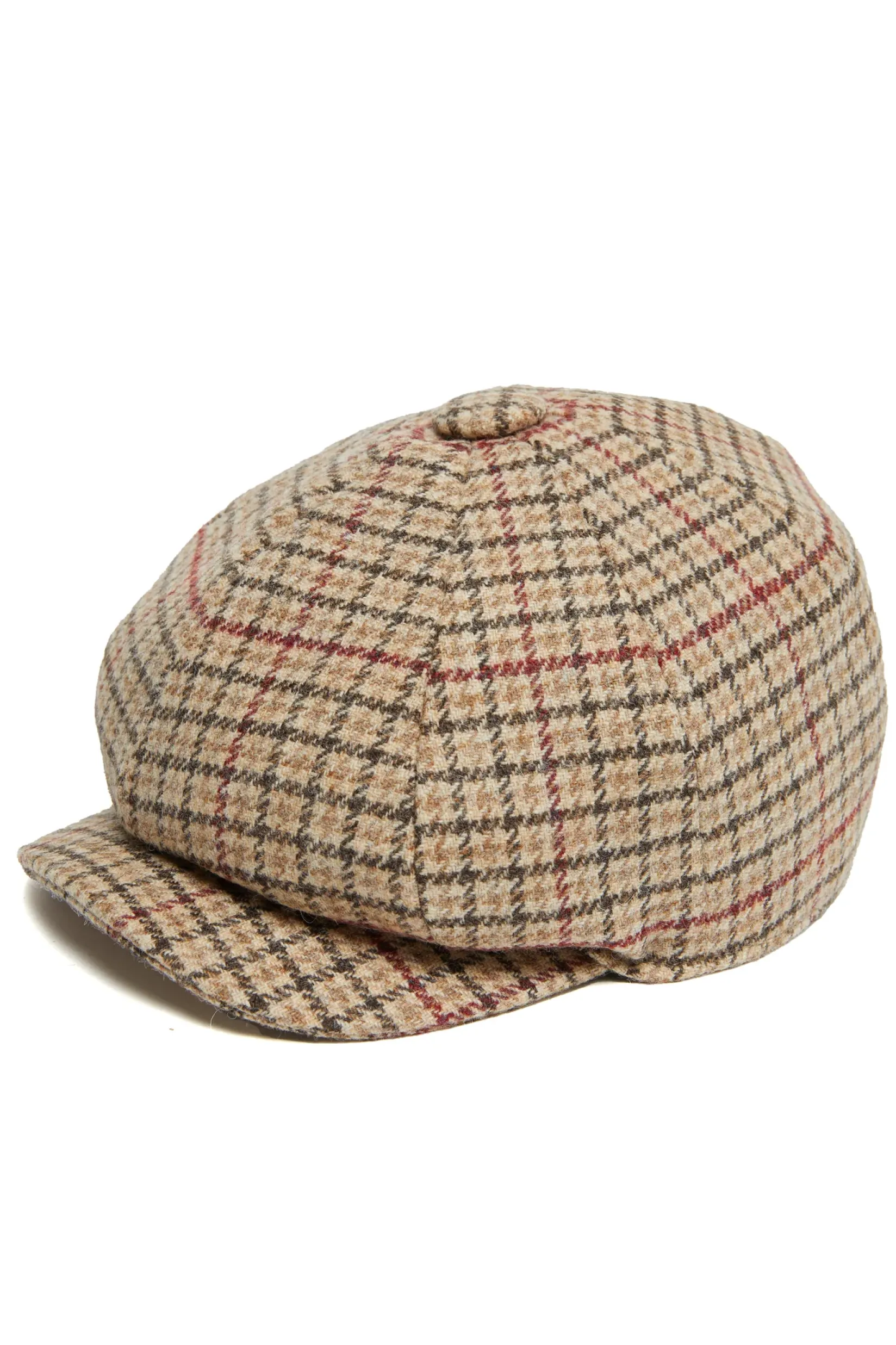 Holland Cooper Baker Boys|Baker Boys-Baker Boy Cap Charlton Tweed