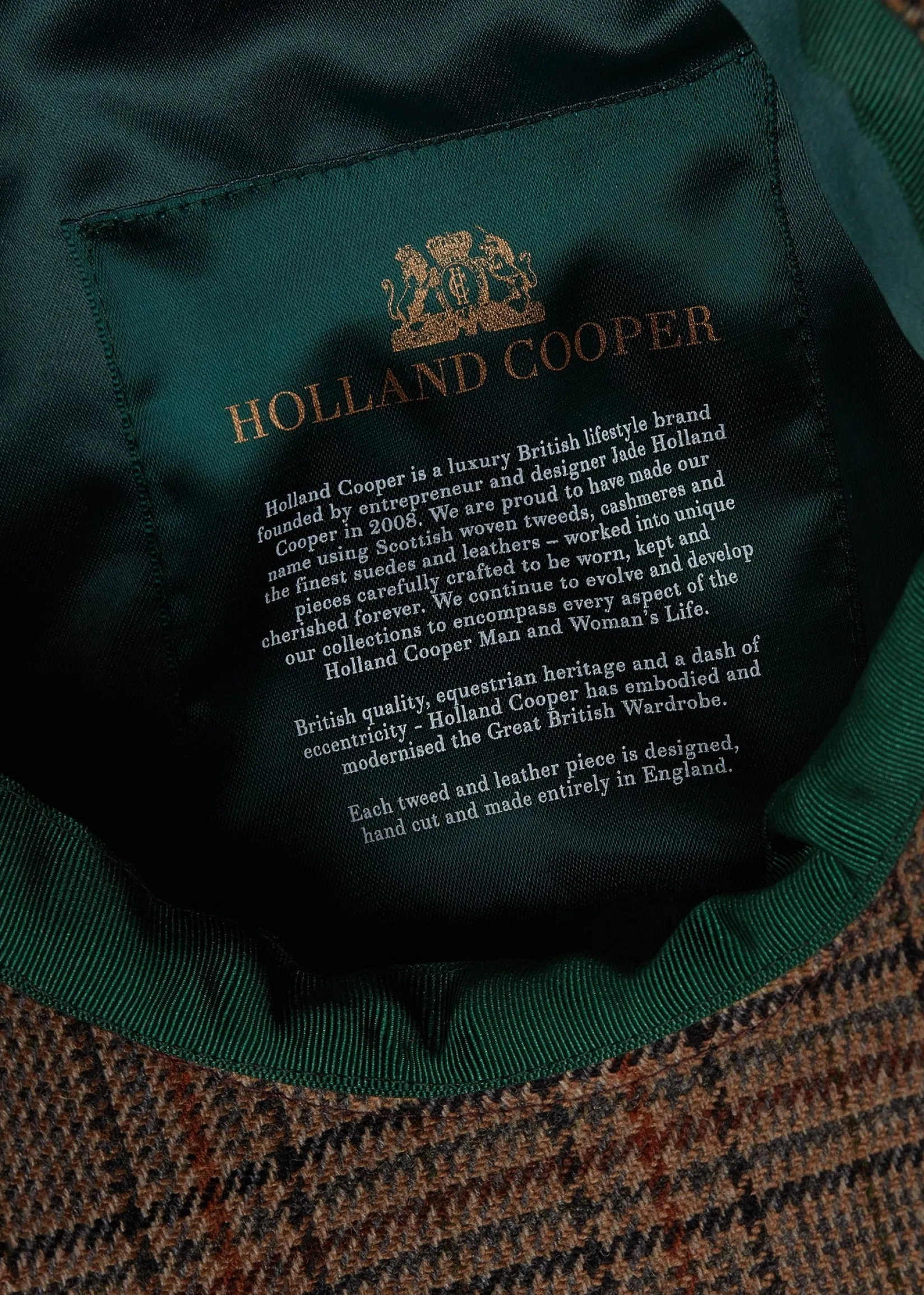Holland Cooper Baker Boys|Baker Boys-Baker Boy Cap Bourbon