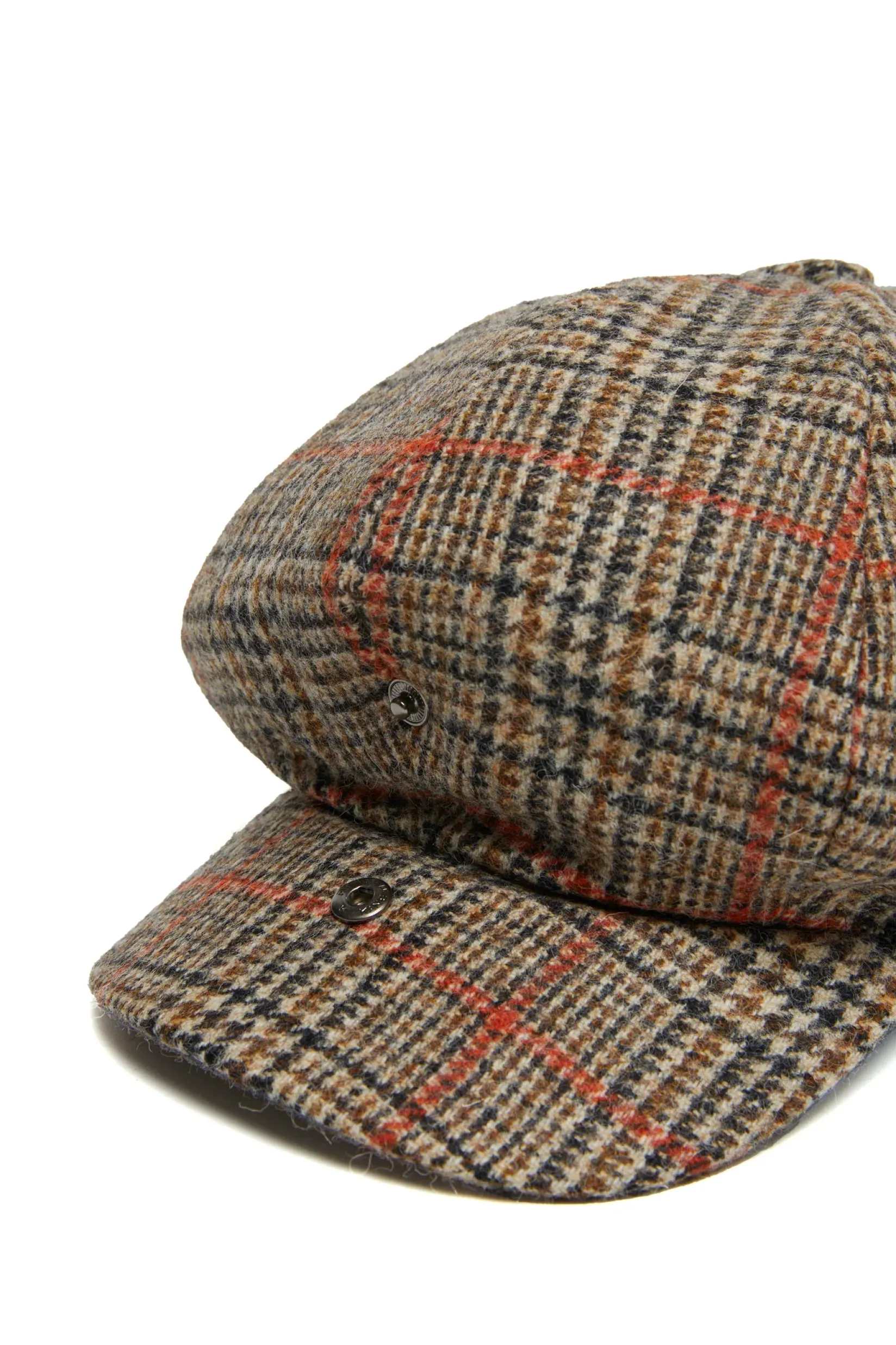Holland Cooper Baker Boys|Baker Boys-Baker Boy Cap Orange Windsor