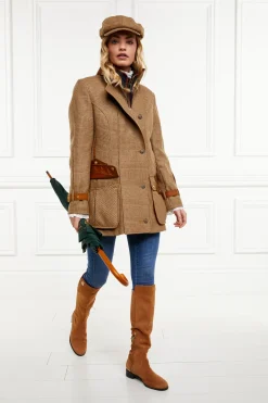 Holland Cooper Coats-Balmoral Field Coat Tawny