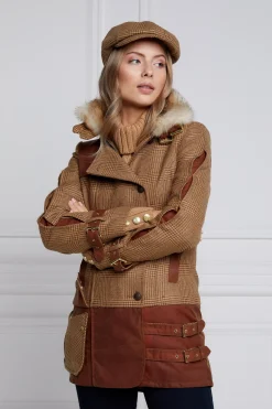 Holland Cooper Jackets-Balmoral Field Jacket Tawny