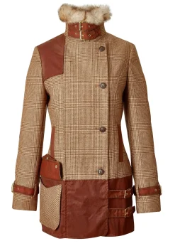 Holland Cooper Jackets-Balmoral Field Jacket Tawny