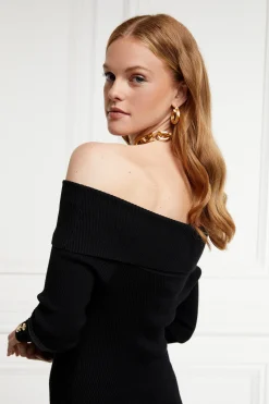 Holland Cooper Gifts For Her|Dresses-Bardot Midi Dress