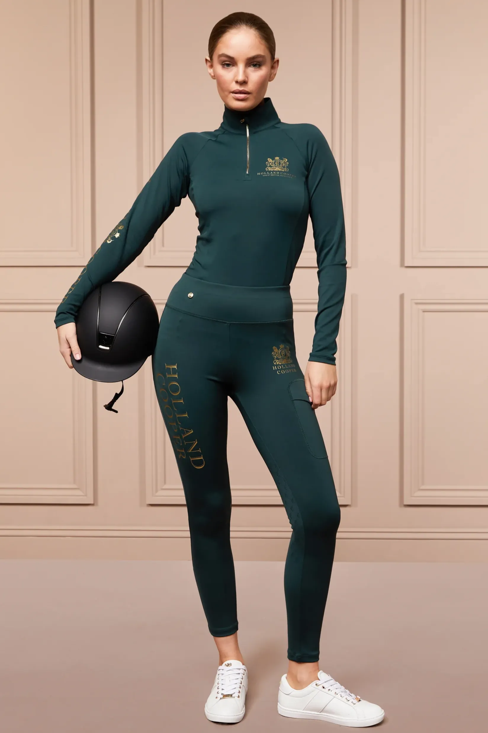 Holland Cooper Base Layers|Shop By Product-Base Layer Petrol