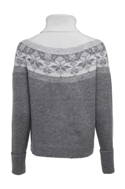 Holland Cooper Gifts For Her|Knitwear-Beatrice Knit Dark Grey Marl