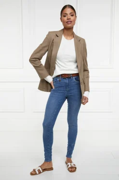 Holland Cooper Knitwear|Wardrobe Staples-Bibury Crew Neck Knit Natural