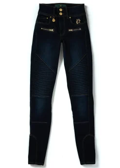 Holland Cooper Jeans-Biker Jean Deep Indigo