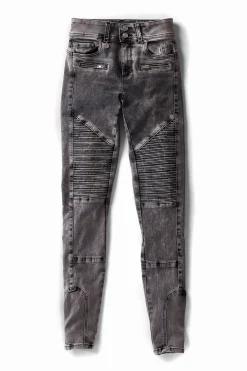 Holland Cooper Jeans-Biker Jean Ash Grey