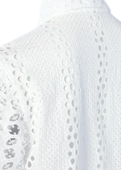 Holland Cooper Gifts For Her|Shirts & Blouses-Broderie Lace Shirt