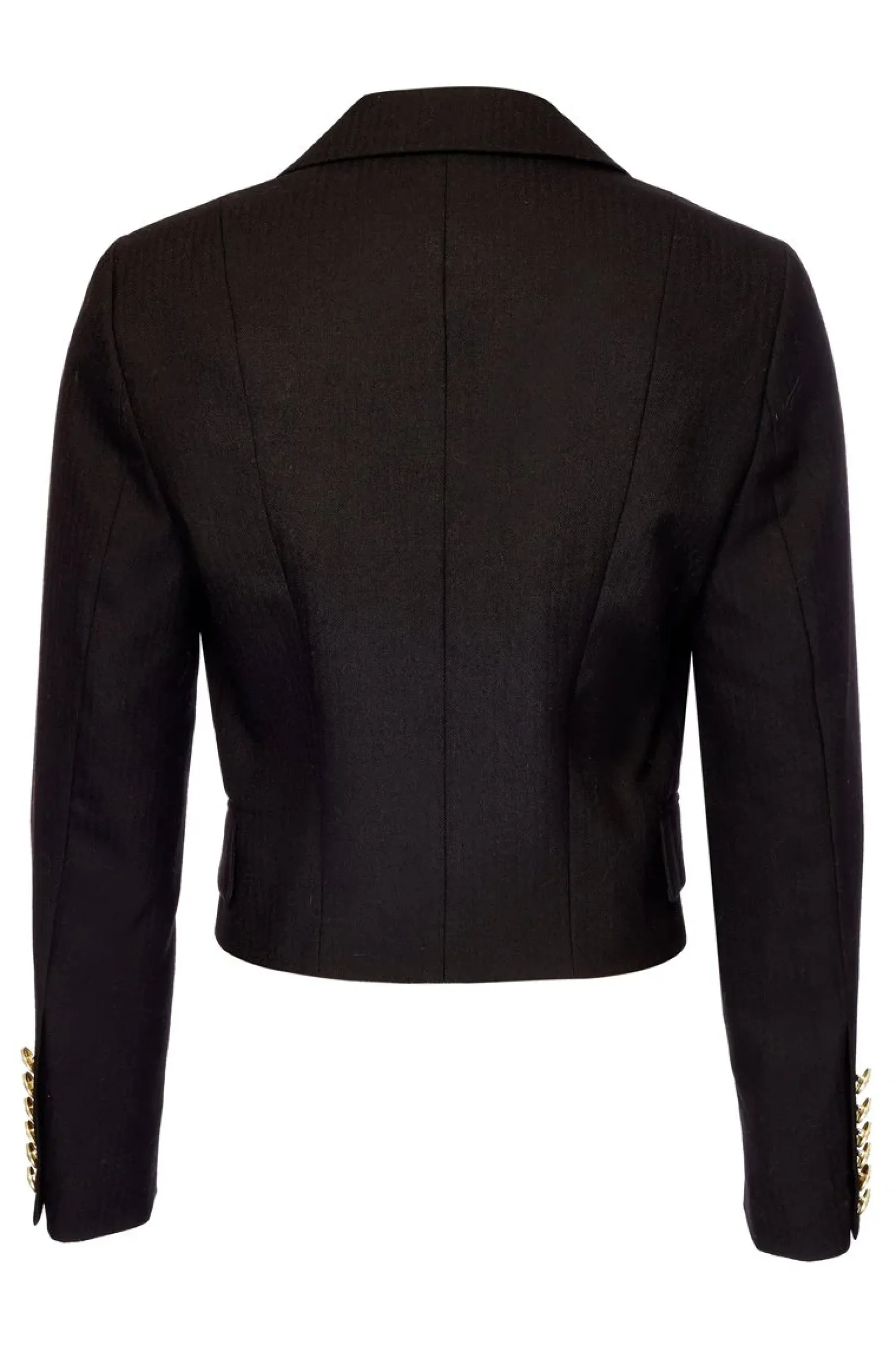 Holland Cooper Blazers|The Date Night Edit-Brompton Jacket Black Barathea