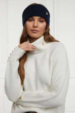 Holland Cooper Headwear|Accessories-Burghley Headband Ink Navy