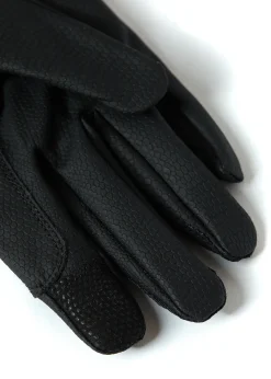 Holland Cooper Riding Gloves|Accessories-Burghley Riding Gloves Black