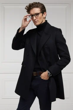 Holland Cooper Knitwear|Shop By Product-Byron Roll Neck Knit Black