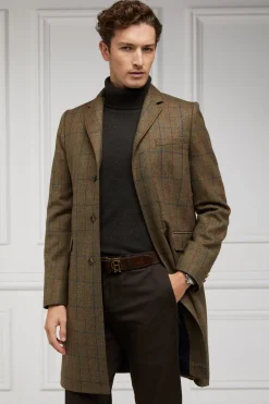 Holland Cooper Knitwear|Shop By Product-Byron Roll Neck Knit Moss