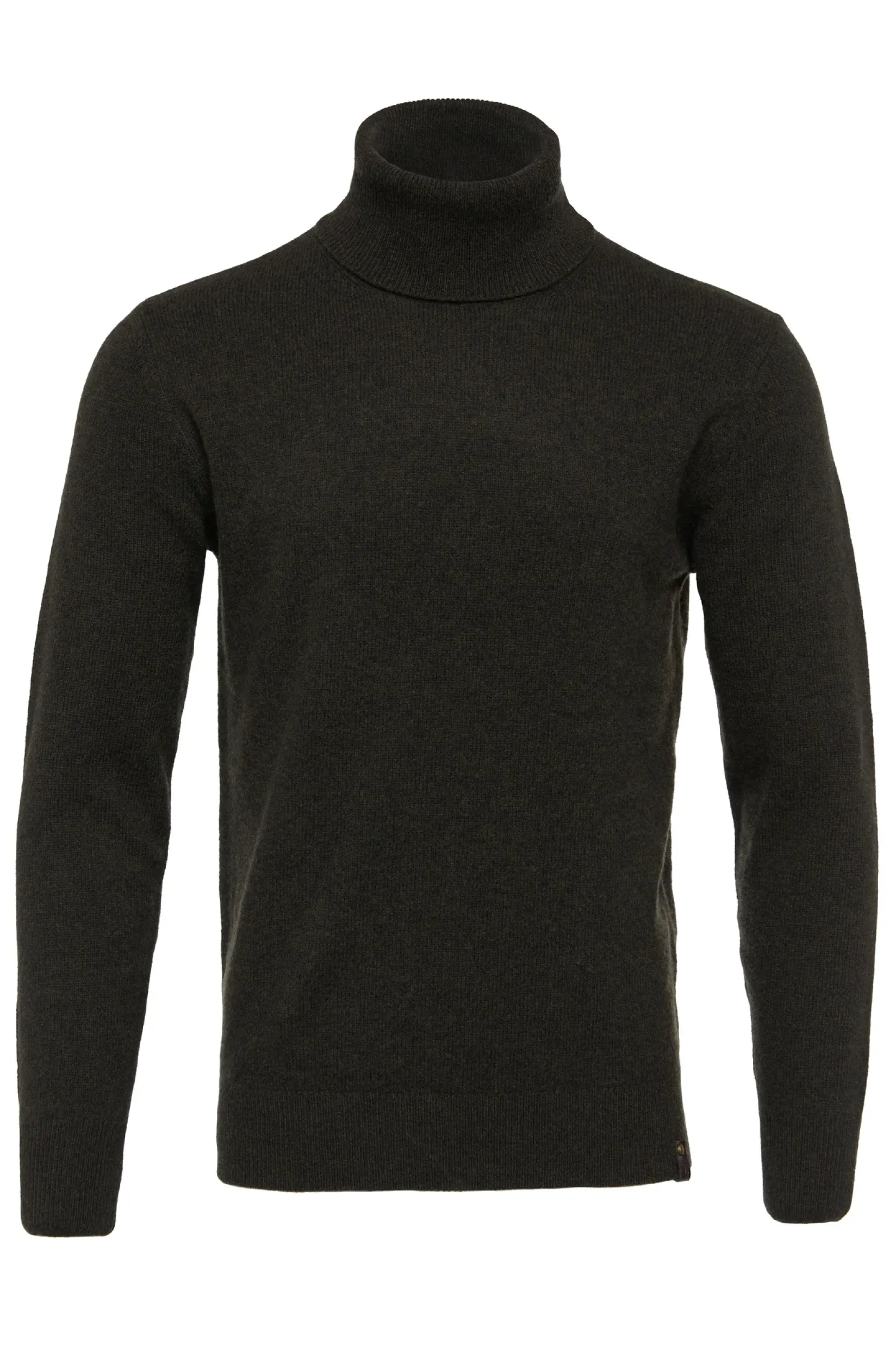 Holland Cooper Knitwear|Shop By Product-Byron Roll Neck Knit Moss