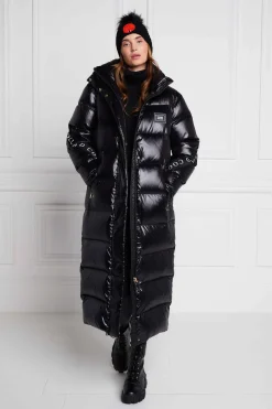 Holland Cooper Coats-Camden Longline Coat Black