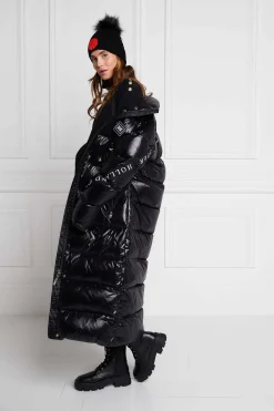 Holland Cooper Coats-Camden Longline Coat Black