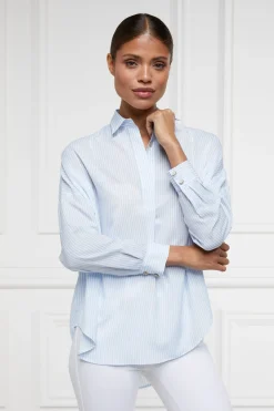 Holland Cooper Shirts & Blouses|Shop By Product-Cameron Shirt Sky Stripe