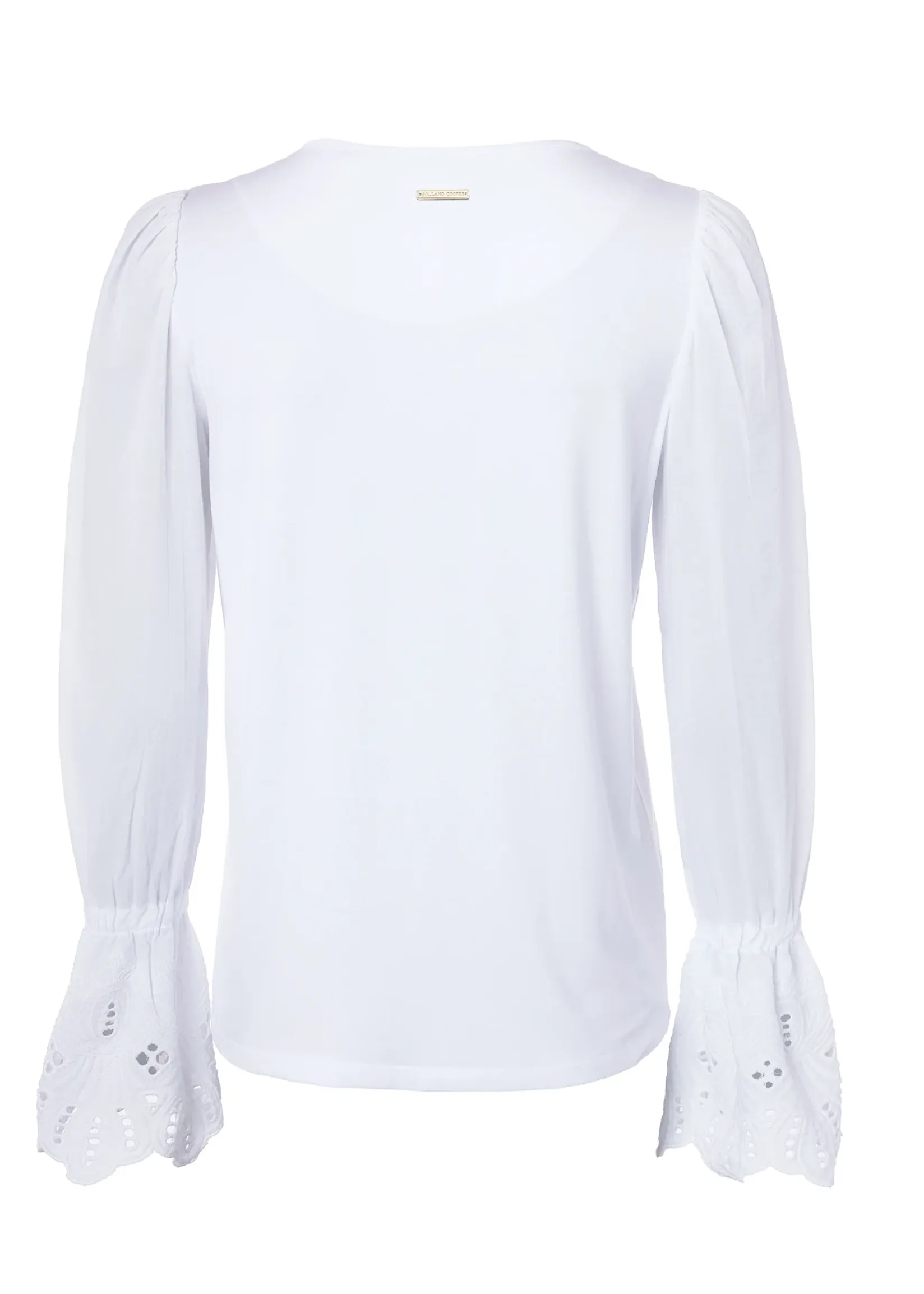 Holland Cooper Shirts & Blouses|Shop By Product-Camilla V-Neck Blouse White