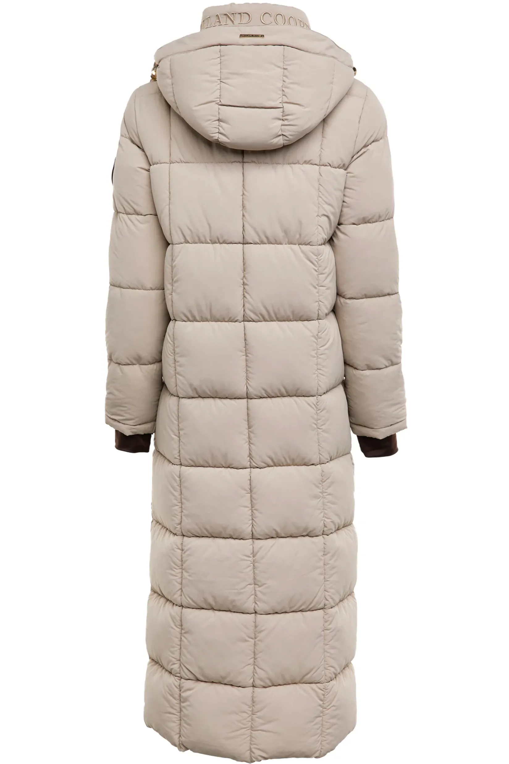 Holland Cooper Coats|Country Collection-Carrington Longline Coat Stone